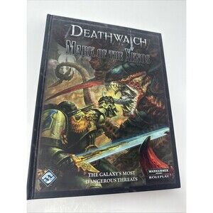 Mark of the Xenos Deathwatch Warhammer 40K Fantasy Flight Hardcover NICE